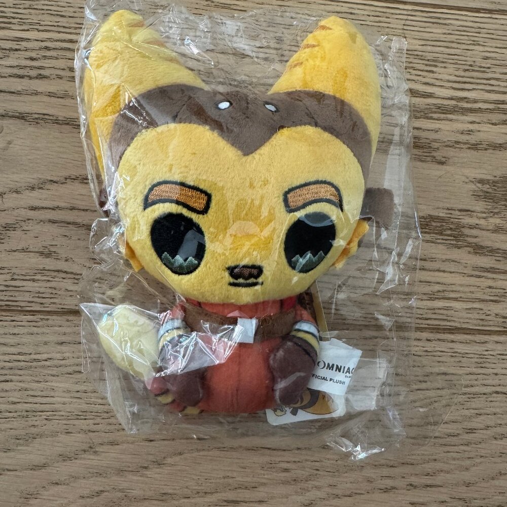 Playstation Insomniac Ratchet Official Plush New With Tags & In Packaging 8”